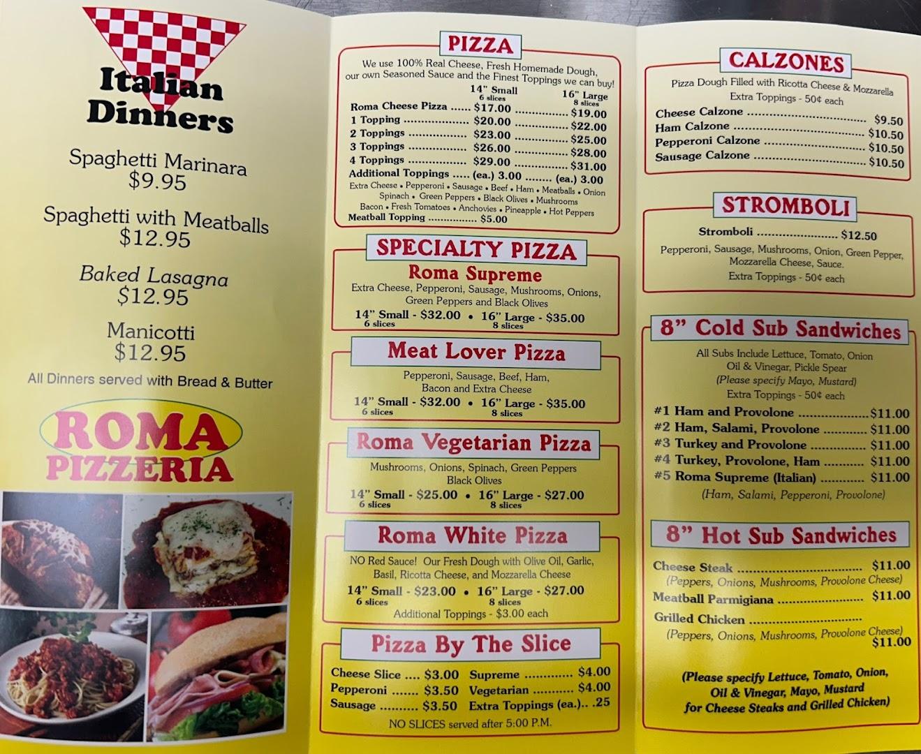 Roma Pizza & Subs