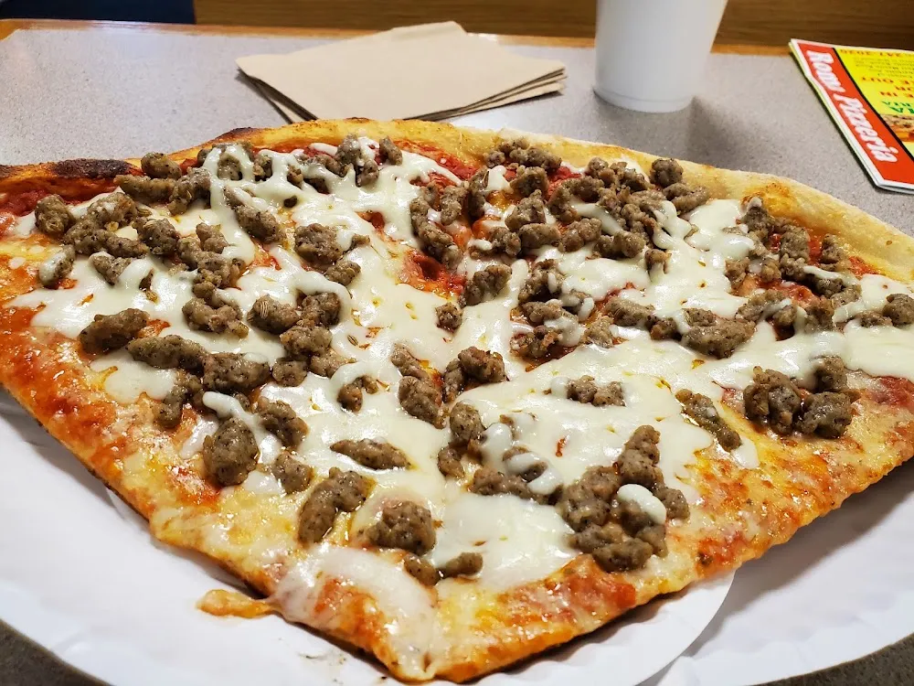 Sausage Pizza Slice